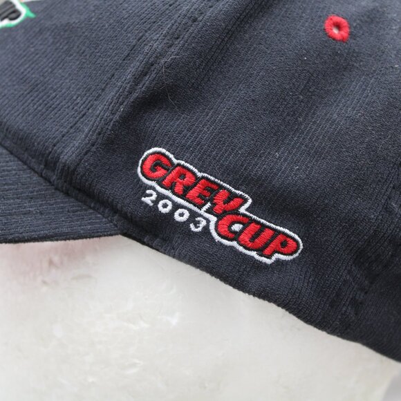 Vintage CFL Hat - Grey Cup 2003 Official Logo - Adult Gripback - Picture 5 of 9